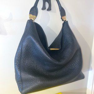 Burberry Women's Black Lindburn Leather Tote